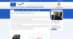 Desktop Screenshot of jeanmonnetchair.info