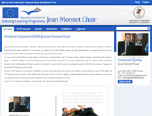 Tablet Screenshot of jeanmonnetchair.info